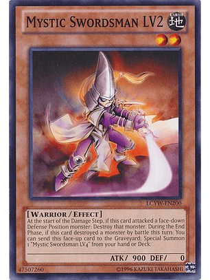 Mystic Swordsman LV2 - LCYW-EN200 - Common