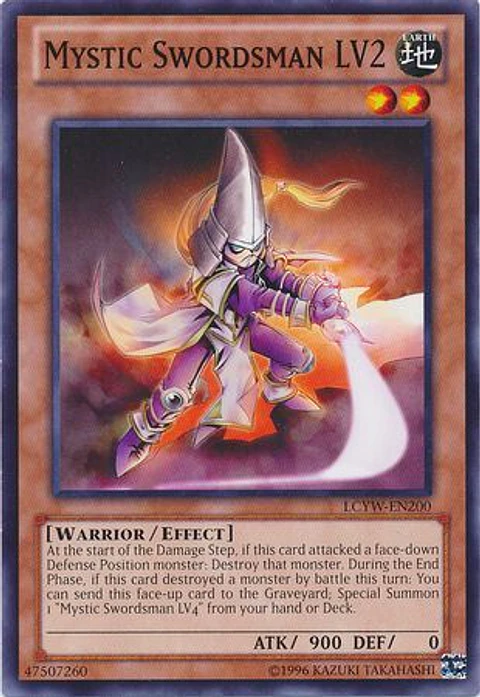 Mystic Swordsman LV2 - LCYW-EN200 - Common