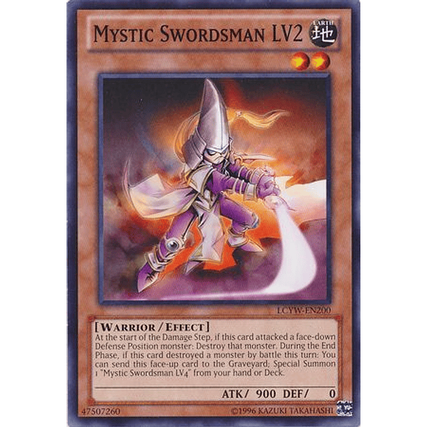 Mystic Swordsman LV2 - LCYW-EN200 - Common