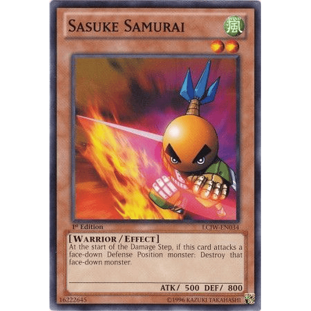 Sasuke Samurai - LCJW-EN034 - Common