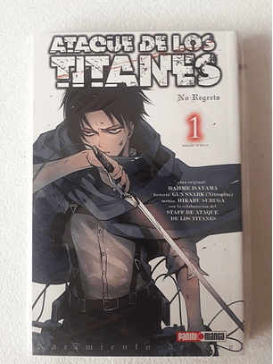 Ataque de los Titanes No Regrets Vol 1