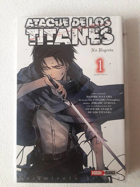 Ataque de los Titanes No Regrets Vol 1