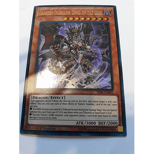 Darkest Diabolos, Lord of the Lair - SR06-EN001 - Ultra Rare 