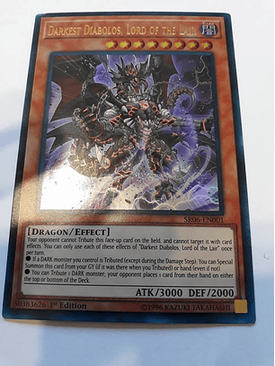 Darkest Diabolos, Lord of the Lair - SR06-EN001 - Ultra Rare 