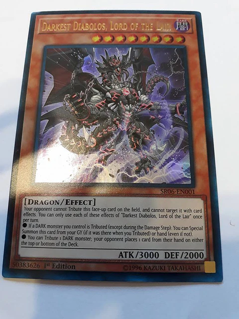 Darkest Diabolos, Lord of the Lair - SR06-EN001 - Ultra Rare 