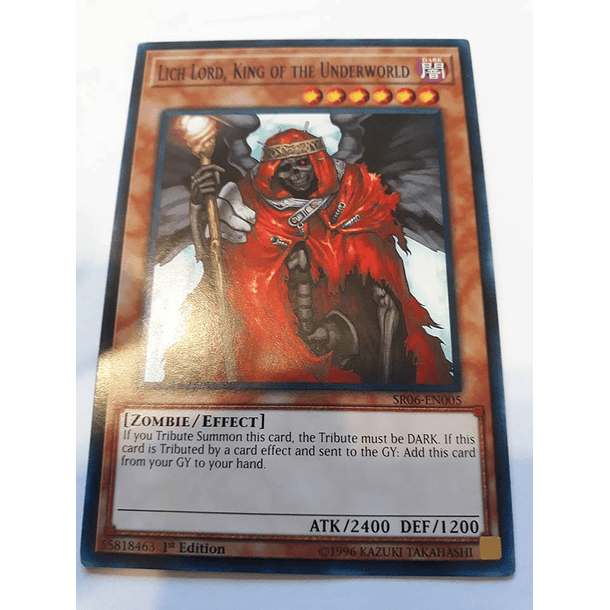 Lich Lord, King of the Underworld - SR06-EN005 - Common 