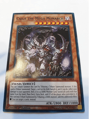 Caius the Mega Monarch - SR06-EN008 - Common