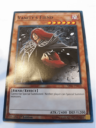 Vanity's Fiend - SR06-EN010 - Common