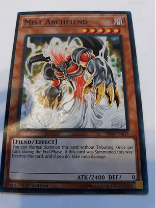 Mist Archfiend - SR06-EN011 - Common