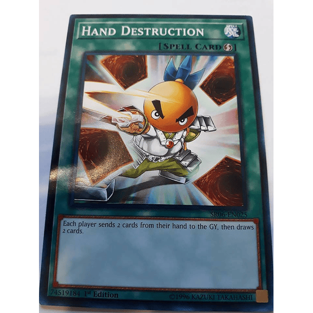 Hand Destruction - SR06-EN025 - Common