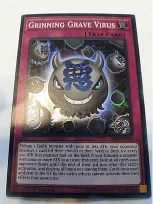 Grinning Grave Virus - SR06-EN030 - Super Rare