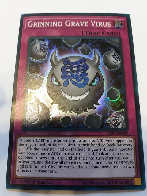 Grinning Grave Virus - SR06-EN030 - Super Rare