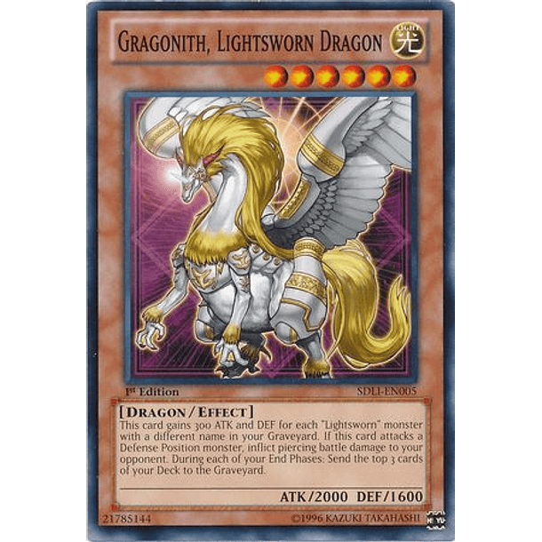 Gragonith, Lightsworn Dragon - SDLI-EN005 - Common 