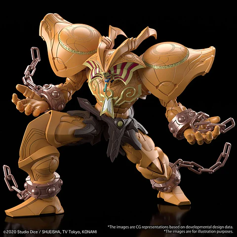 Bandai Hobby Gunpla Figure Rise Amplified Model Kit: Yu Gi Oh - Exodia El Prohibido