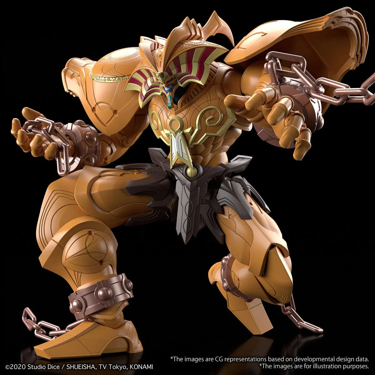 Bandai Hobby Gunpla Figure Rise Amplified Model Kit: Yu Gi Oh - Exodia El Prohibido 6