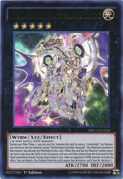 Stellarknight Constellar Diamond - MP15-EN224 - Ultra Rare 