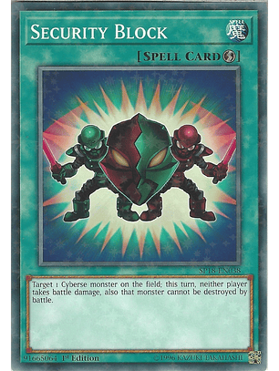 Security Block - SP18-EN038 - Starfoil Rare