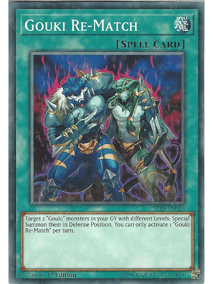 Gouki Re-match - SP18-EN039 - Starfoil Rare 