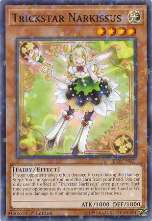 Trickstar Narkissus - SP18-EN023 - Starfoil Rare  1