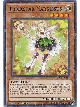 Trickstar Narkissus - SP18-EN023 - Starfoil Rare 