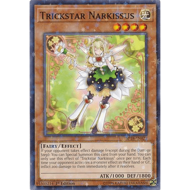 Trickstar Narkissus - SP18-EN023 - Starfoil Rare 