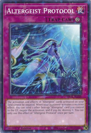 Altergeist Protocol - SP18-EN048 - Starfoil Rare 1