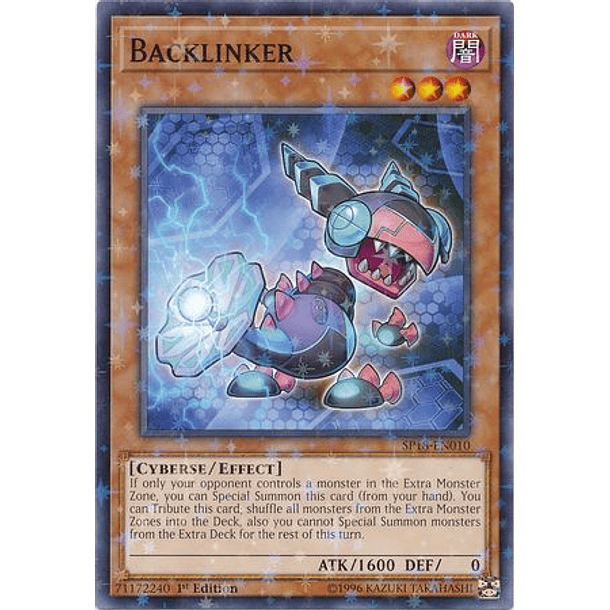 Backlinker - SP18-EN010 - Starfoil Rare