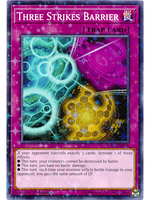 Three Strikes Barrier - SP18-EN045 - Starfoil Rare