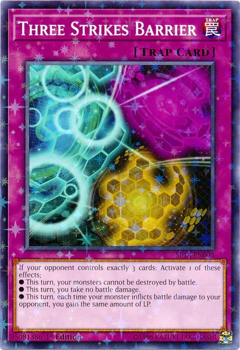 Three Strikes Barrier - SP18-EN045 - Starfoil Rare