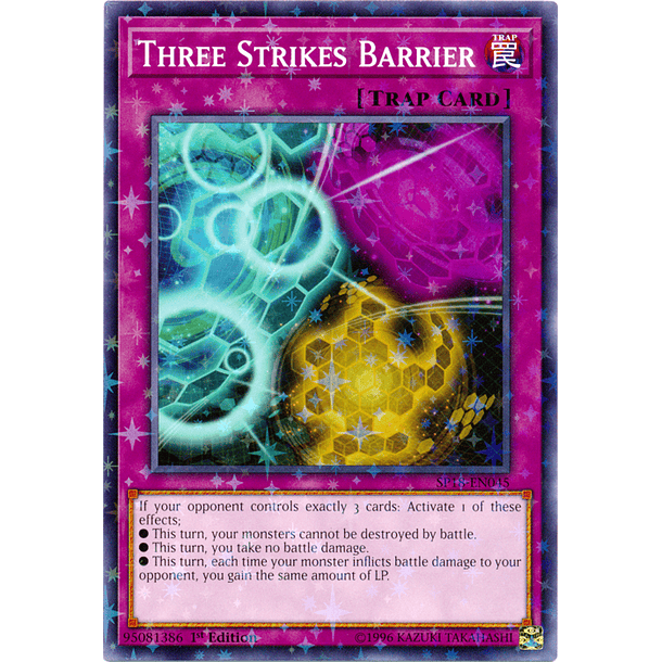 Three Strikes Barrier - SP18-EN045 - Starfoil Rare