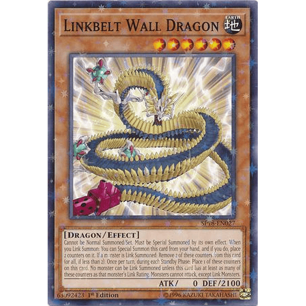 Linkbelt Wall Dragon - SP18-EN027 - Starfoil Rare