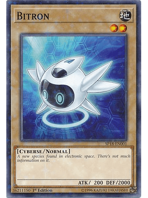 Bitron - SP18-EN001 - Starfoil Rare