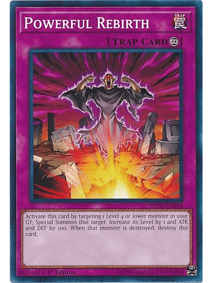 Powerful Rebirth - SDCL-EN034 - Common