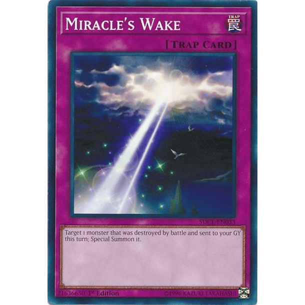 Miracle's Wake - SDCL-EN033 - Common 