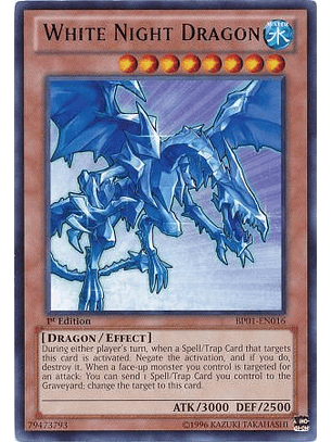 White Night Dragon - BP01-EN016 - Rare 