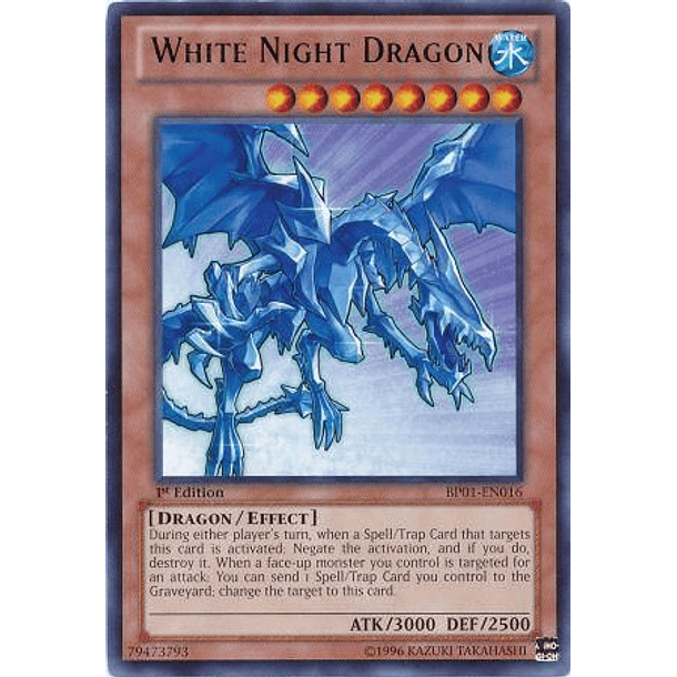 White Night Dragon - BP01-EN016 - Rare 