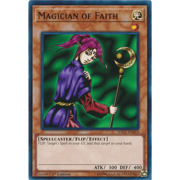 Magician of Faith - SDCL-EN019 - Common