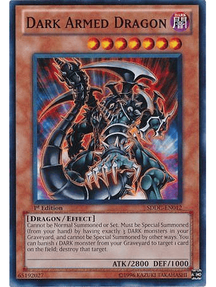 Dark Armed Dragon - SDDC-EN012 - Common