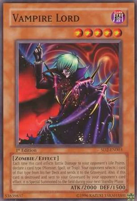 Vampire Lord - SD2-EN003 - Common (jugada)