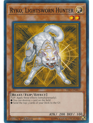Ryko, Lightsworn Hunter - YS17-EN017 - Common