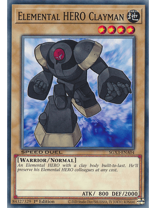 Elemental HERO Clayman - SGX3-ENA04 - Common