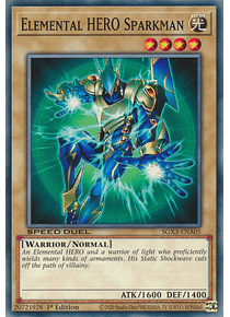 Elemental HERO Sparkman - SGX3-ENA05 - Common 