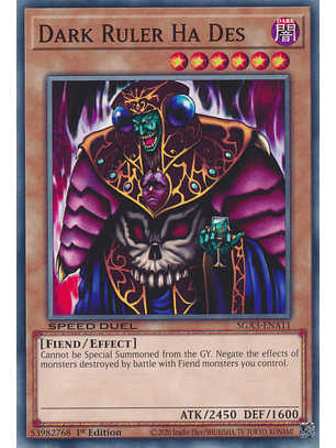 Dark Ruler Ha Des - SGX3-ENA11 - Common 