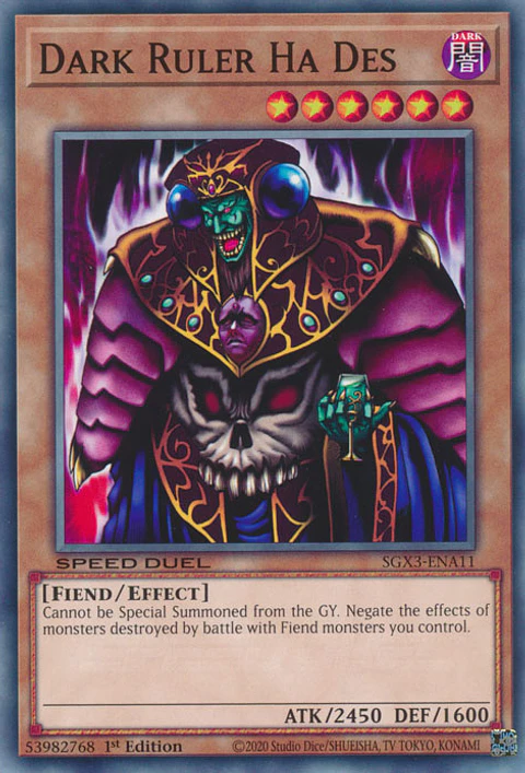 Dark Ruler Ha Des - SGX3-ENA11 - Common 