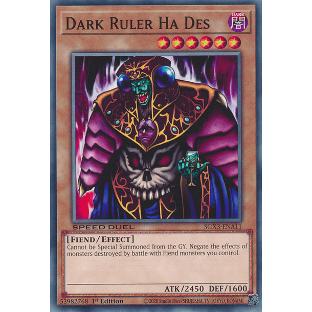 Dark Ruler Ha Des - SGX3-ENA11 - Common 