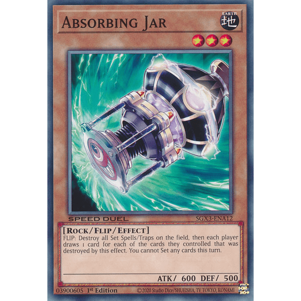 Absorbing Jar - SGX3-ENA12 - Common