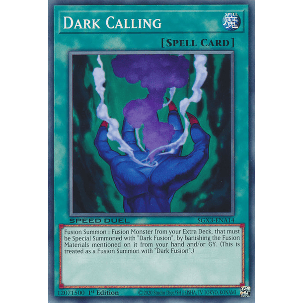Dark Calling - SGX3-ENA14 - Common