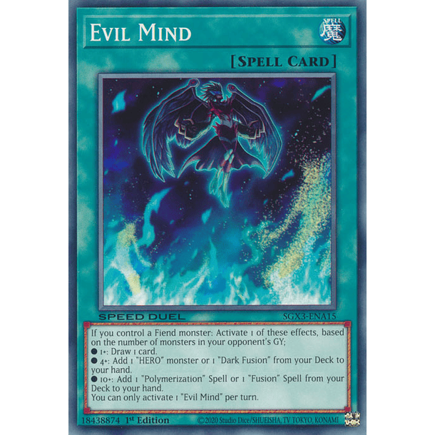 Evil Mind - SGX3-ENA15 - Common