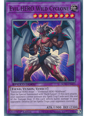 Evil HERO Wild Cyclone - SGX3-ENA23 - Common