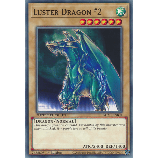 Luster Dragon #2 - SGX3-ENB04 - Common 